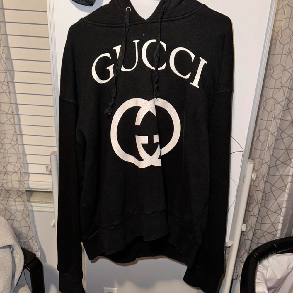 Gucci Black and White  Hoodie Sweater